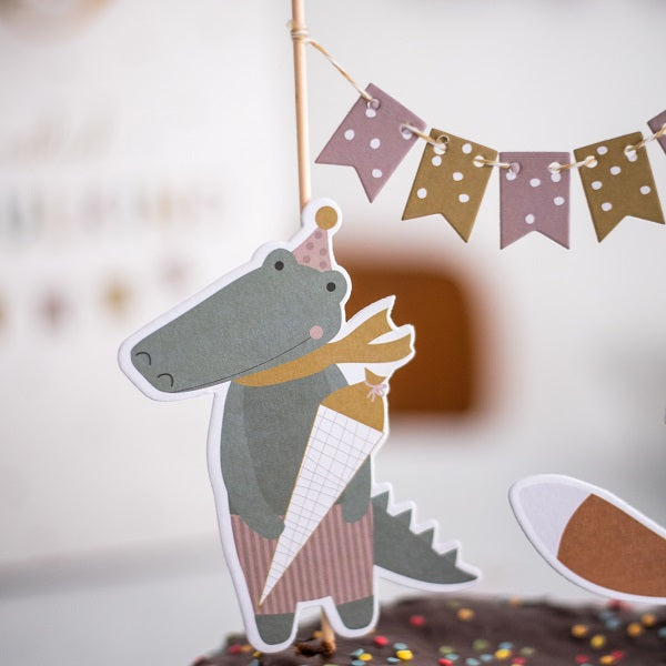 Tortendekoration / Cake Topper zur Einschulung