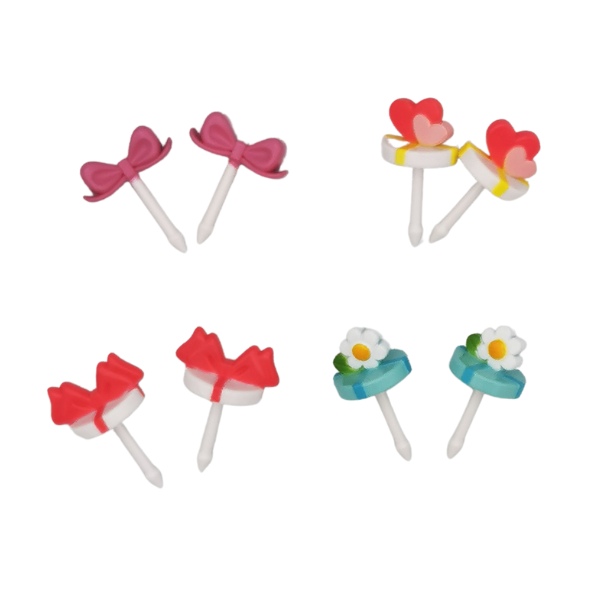 Food Picks - verschiedene Designs und Stückzahlen