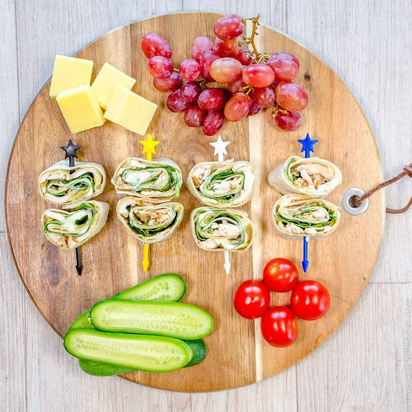 Lunch Punch stix - Foodpicks Sterne, 4 Stück