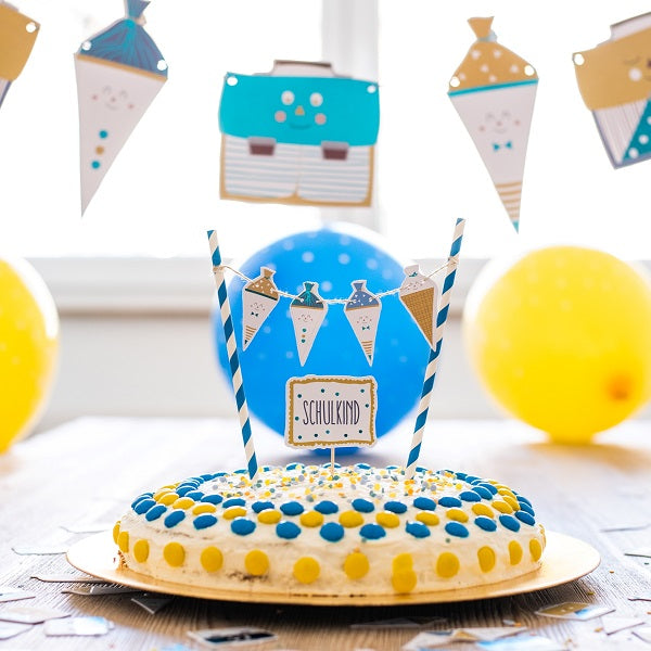 Girlande zur Einschulung