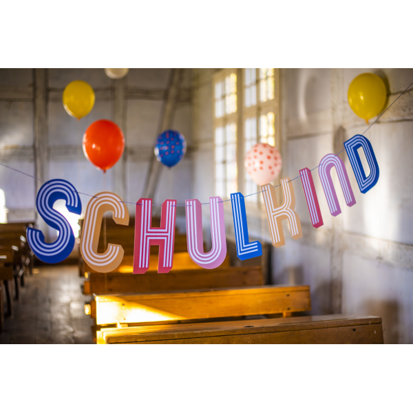 Girlande zur Einschulung
