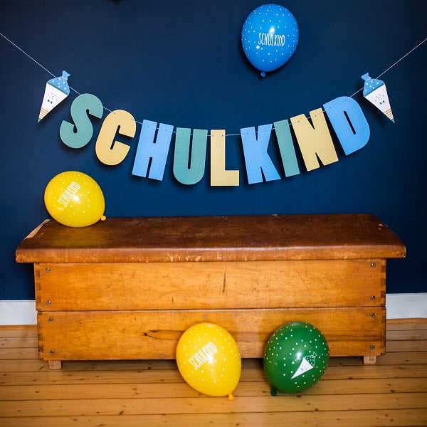 Girlande zur Einschulung