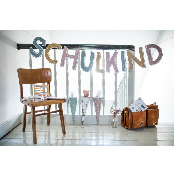 Girlande zur Einschulung