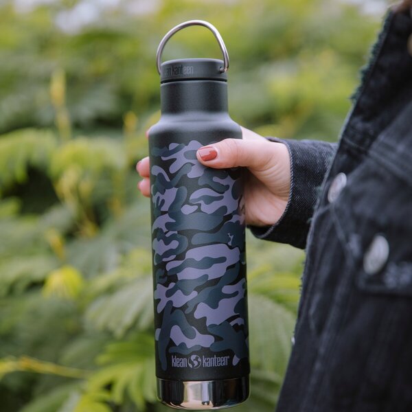 Klean Kanteen Edelstahl Isolierflasche Classic, 592 ml