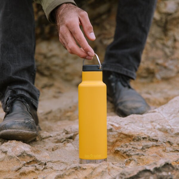 Klean Kanteen Edelstahl Isolierflasche Classic, 592 ml
