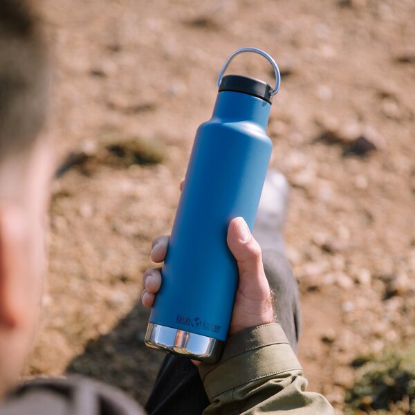 Klean Kanteen Edelstahl Isolierflasche Classic, 592 ml
