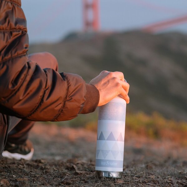 Klean Kanteen Edelstahl Isolierflasche Classic, 592 ml