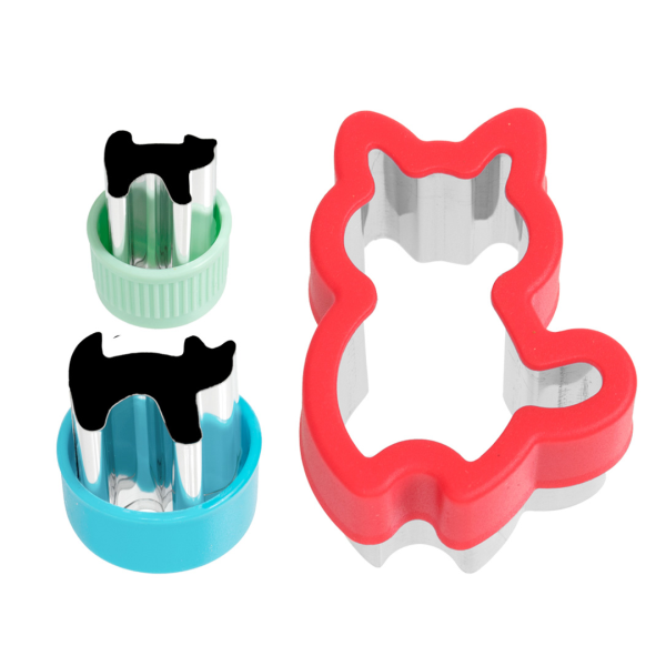 Ausstecher aus Edelstahl, verschiedene Designs