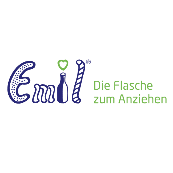 Emil Trinkflasche aus Glas - 400ml, Weithals