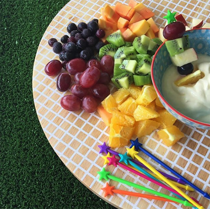 Lunch Punch stix - Foodpicks Sterne, 4 Stück