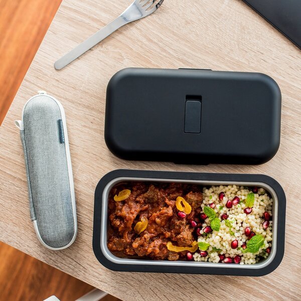 Monbento Edelstahlbesteck to go | MB Slim Nest trio