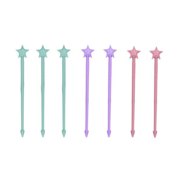 Lunch Punch stix - Foodpicks Sterne, 7 Stück