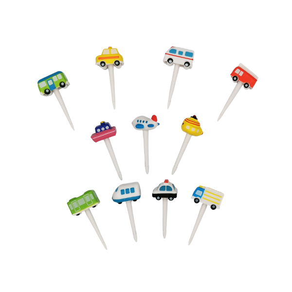 Food Picks - verschiedene Designs und Stückzahlen