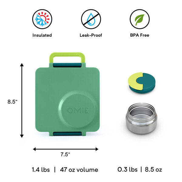 OmieBox - Lunchbox für Kaltes und Warmes