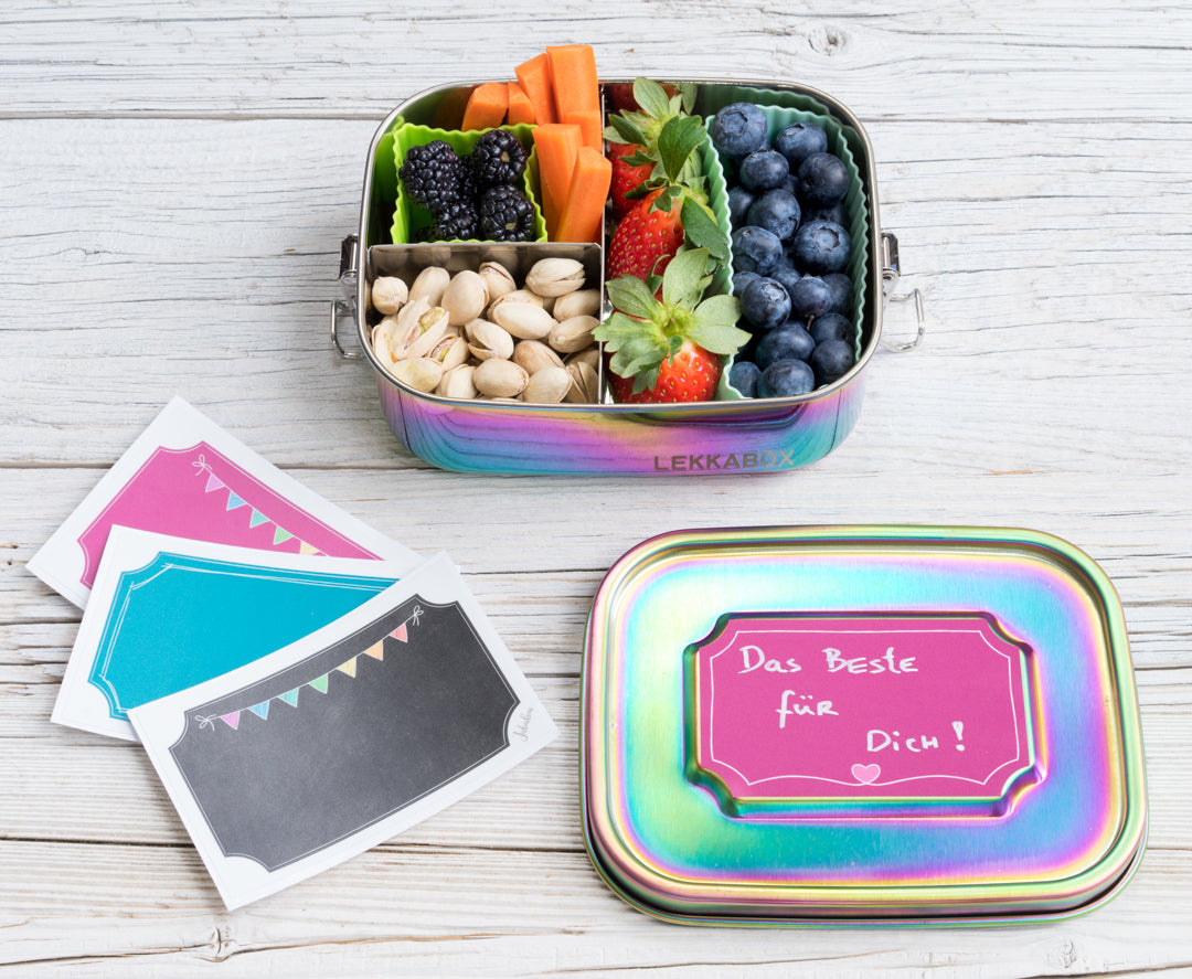 Lekkabox Cups, Silikonförmchen für Bentobox, 2 Stück