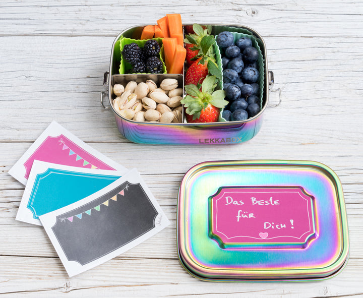 Lekkabox Cups, Silikonförmchen für Bentobox, 2 Stück