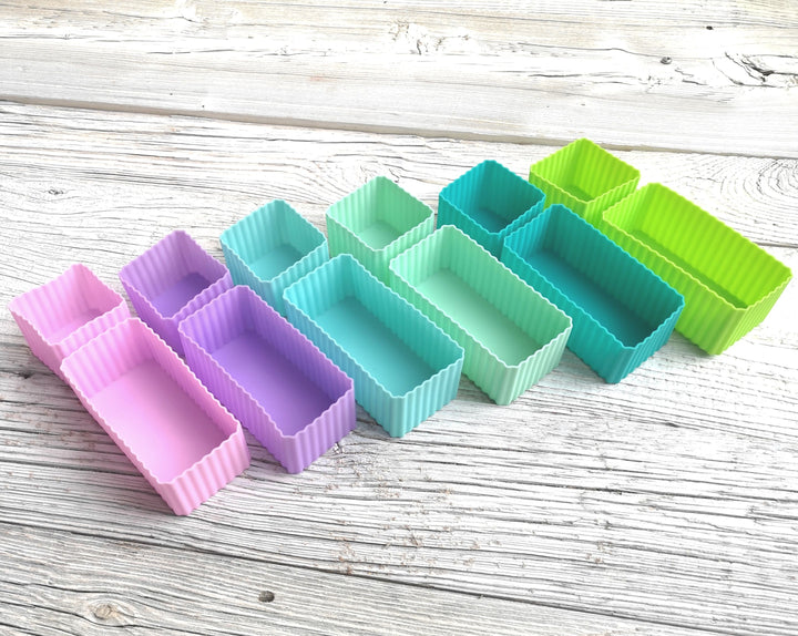 Lekkabox Cups, Silikonförmchen für Bentobox, 2 Stück