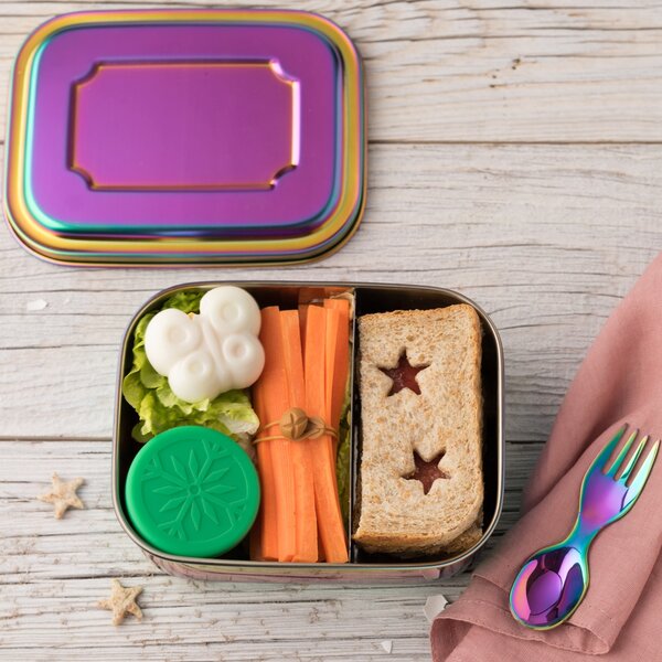 Auslaufsichere Mini Edelstahlbehälter - LEKKABOX Dipper, 2 Stück