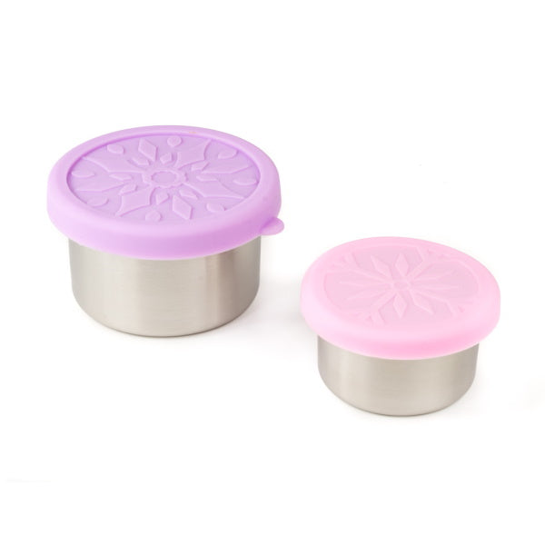 Auslaufsichere Mini Edelstahlbehälter - LEKKABOX Dipper, 2 Stück