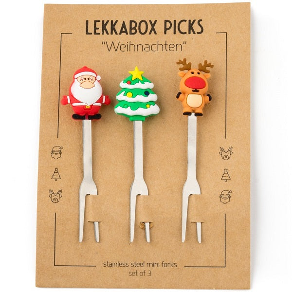 LEKKABOX Edelstahl Piekser | Weihnachten