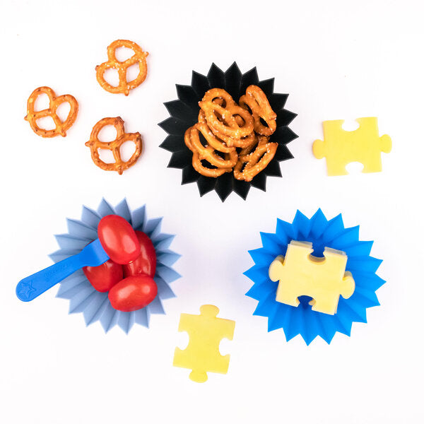 Lunch Punch Jumbo Silikon Cups, 3er Set