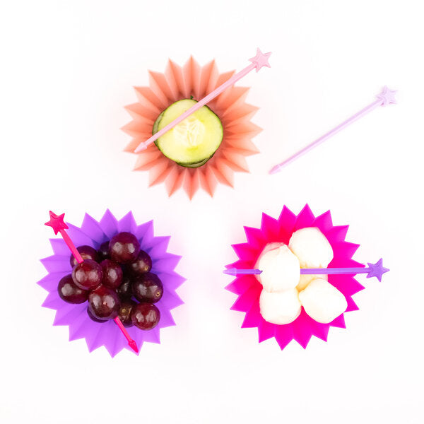 Lunch Punch Jumbo Silikon Cups, 3er Set