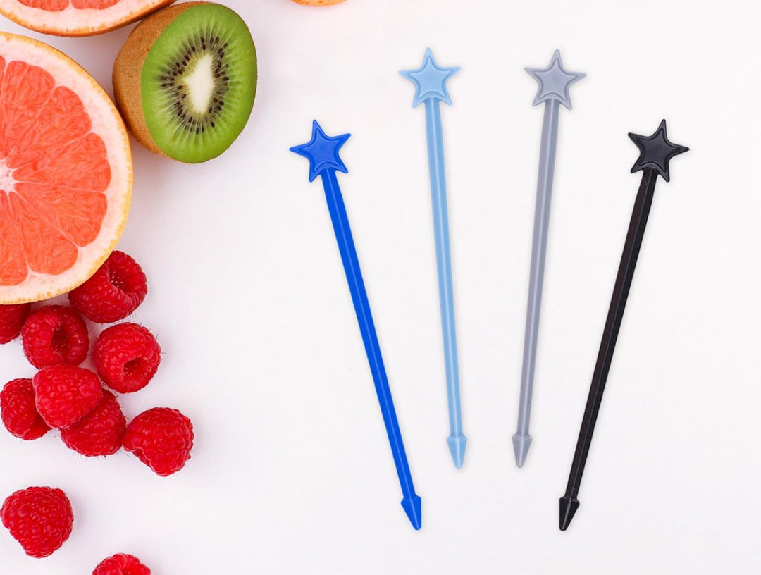 Lunch Punch stix - Foodpicks Sterne, 4 Stück