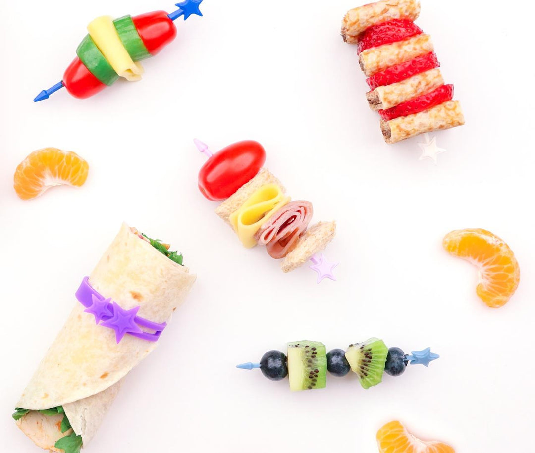 Lunch Punch stix - Foodpicks Sterne, 4 Stück