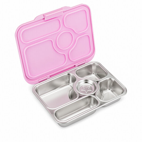 Yumbox Presto | Edelstahl Brotdose, 5 Fächer