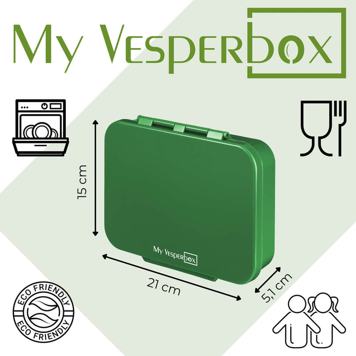 My Vesperbox Set: Brotdose Bia & Trinkflasche Minny 500ml