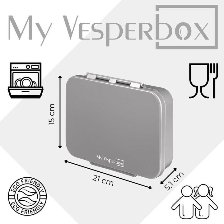 My Vesperbox Set: Brotdose Bia & Trinkflasche Minny 500ml