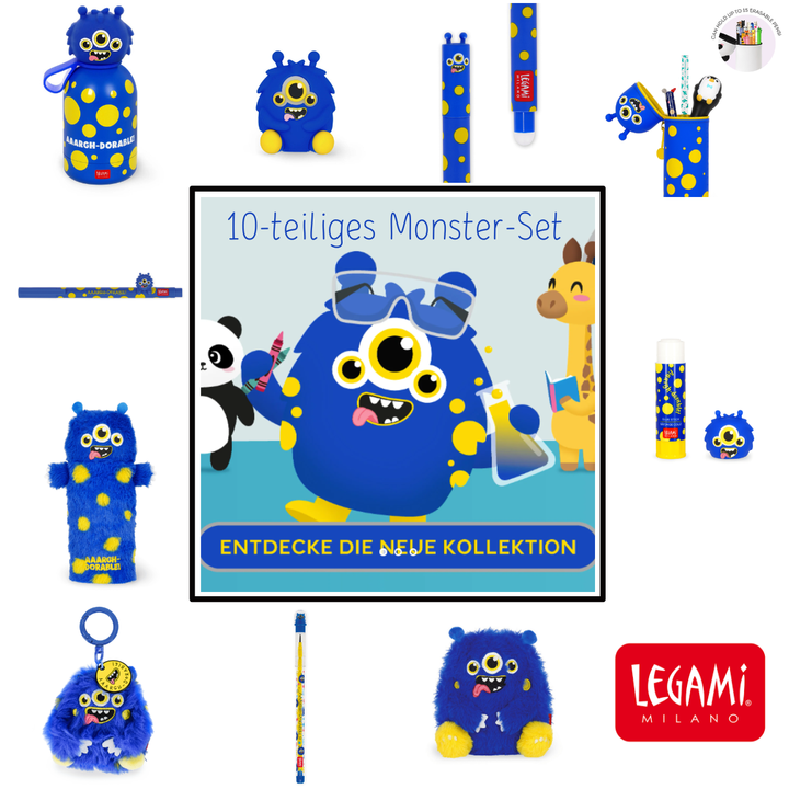 Legami Monster Kampagne | 10-teiliges Set