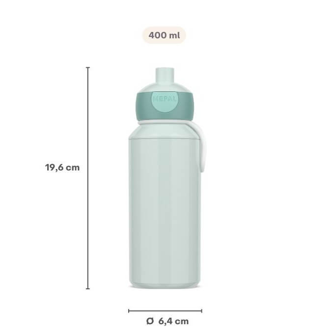 MEPAL Trinkflasche Pop-up Campus 400 ml