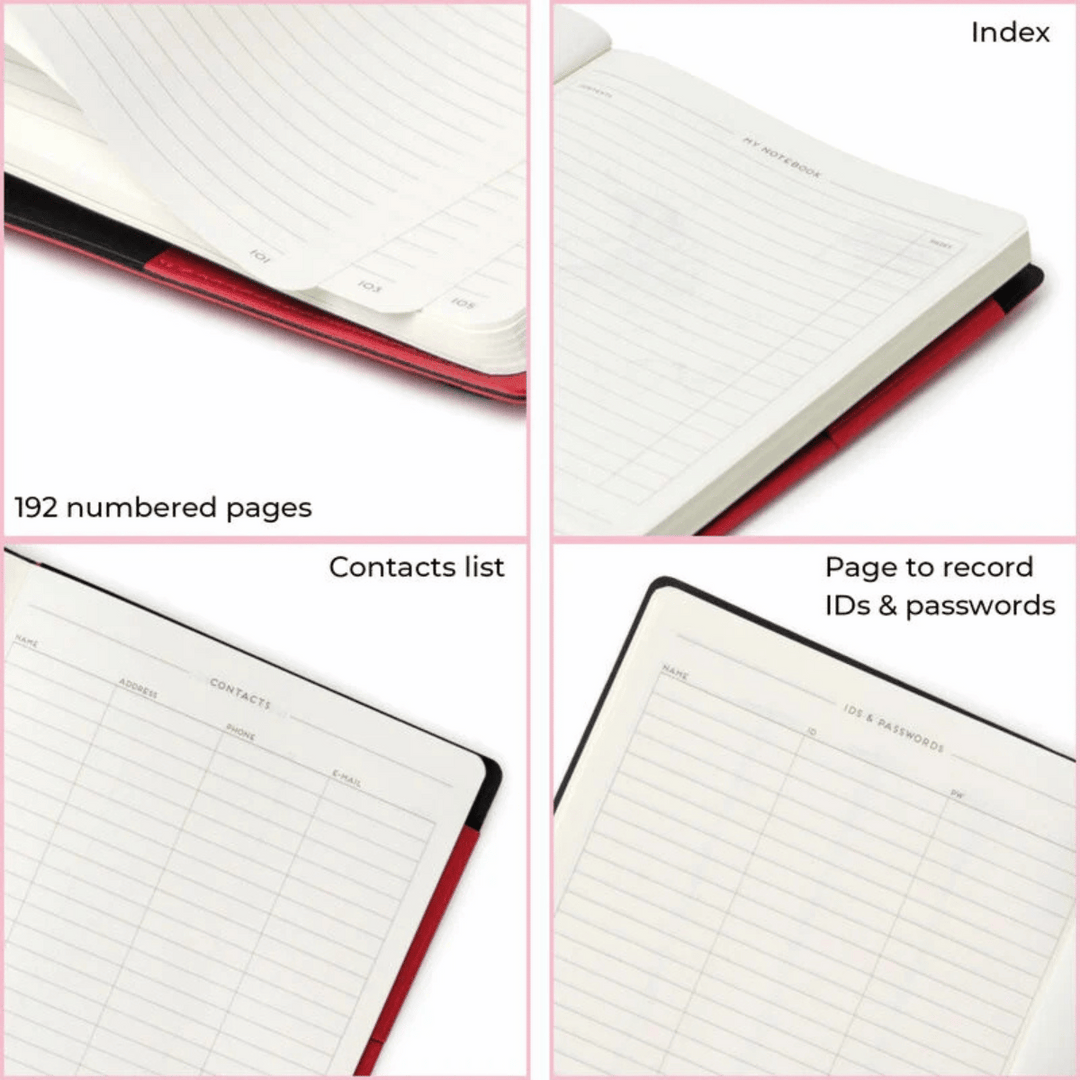 Legami Notizbuch "My Notebook" medium, liniert, 192 Seiten