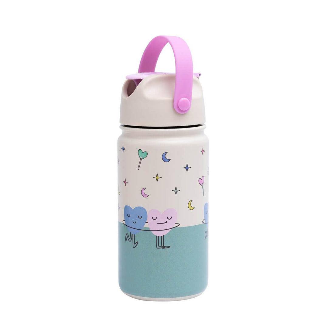 The Cotton Cloud Set: Brotdose und Trinkflasche aus Edelstahl
