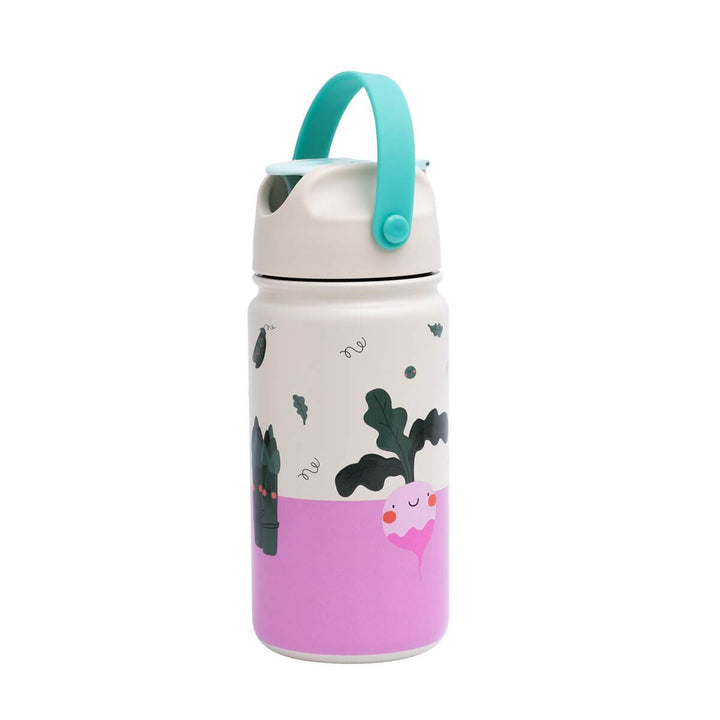 The Cotton Cloud Set: Brotdose und Trinkflasche aus Edelstahl