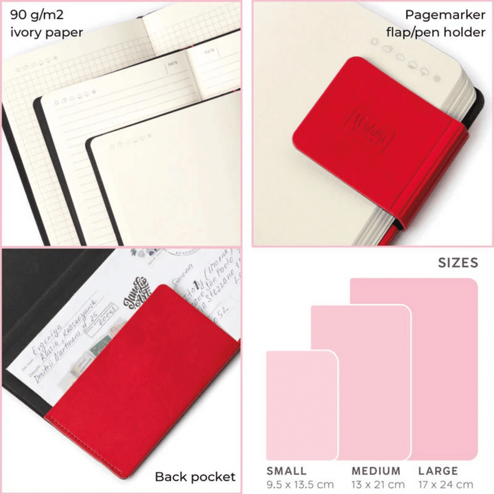 Legami Notizbuch "My Notebook" medium, liniert, 192 Seiten