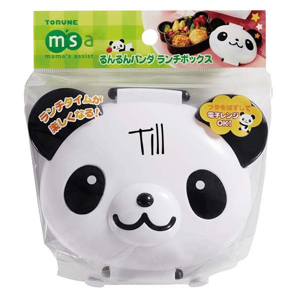 Lieblings-Snackbox Bär / Panda