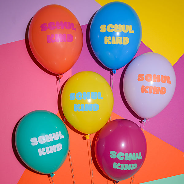Luftballons zur Einschulung