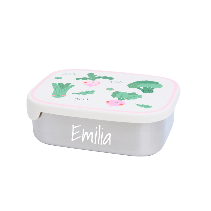 The Cotton Cloud Set: Brotdose und Trinkflasche aus Edelstahl