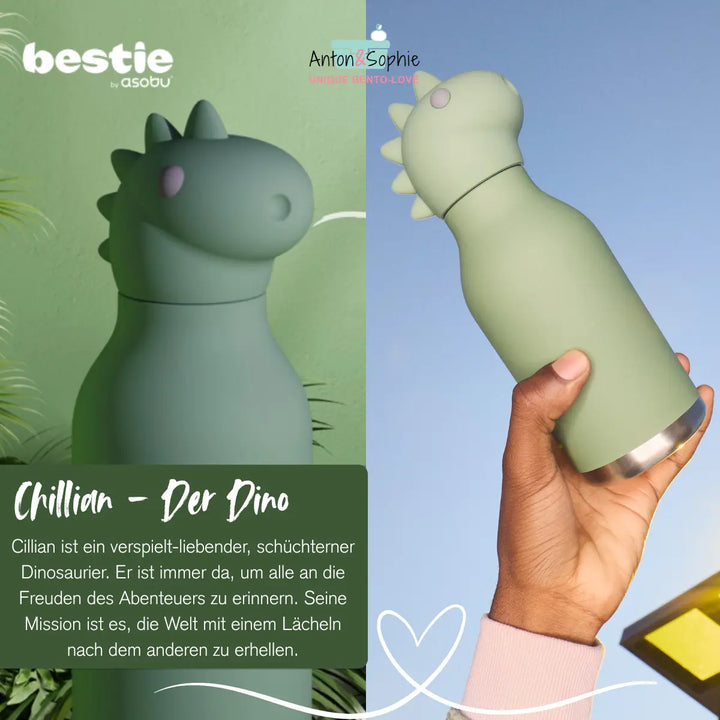 Bestie Edelstahlflaschen | Stylische Tierflaschen | 460ml
