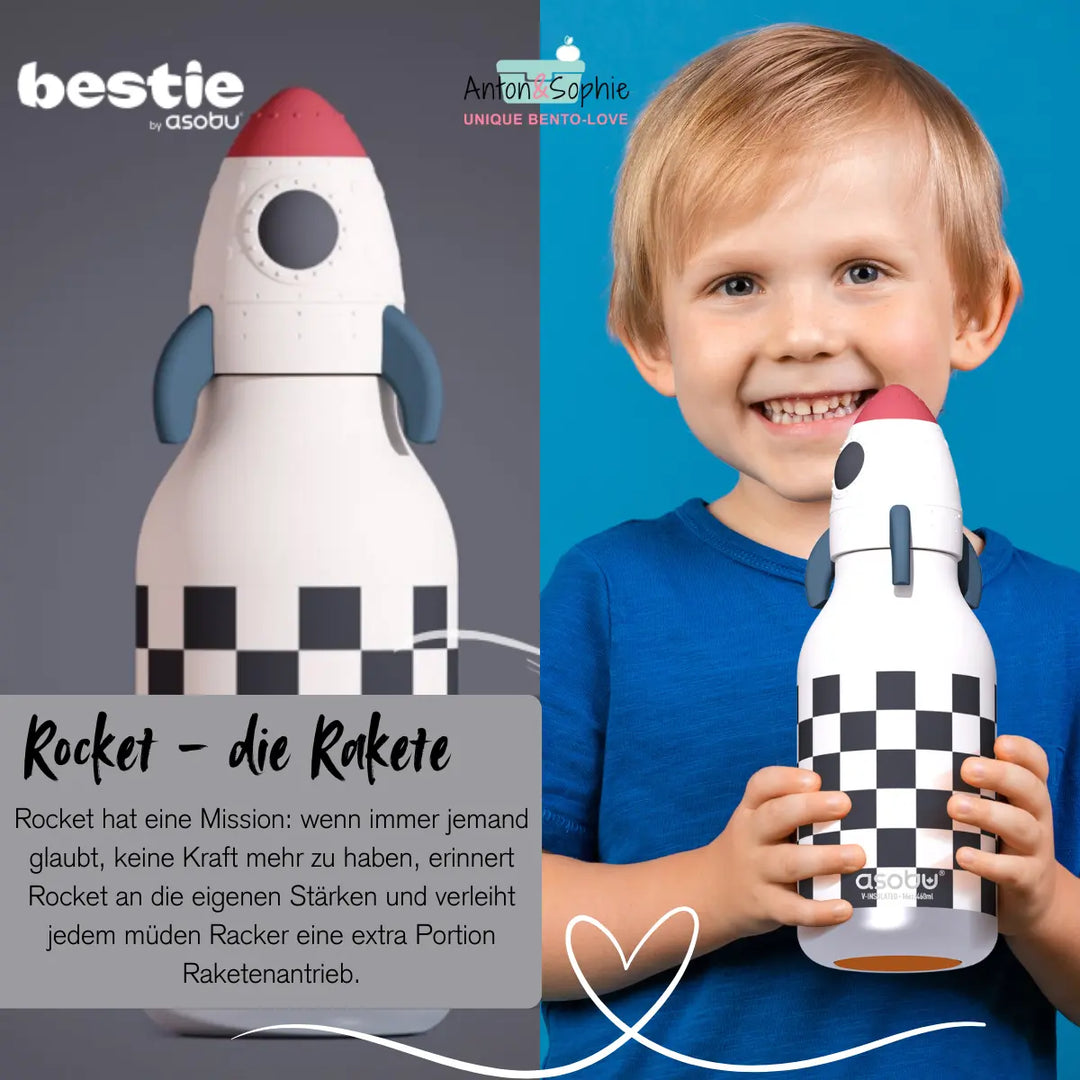 Bestie Edelstahlflaschen | Stylische Tierflaschen | 460ml