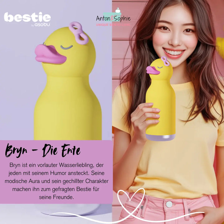 Bestie Edelstahlflaschen | Stylische Tierflaschen | 460ml