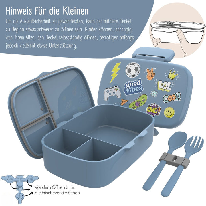 Bearfoot Bento Box-Set inkl. Besteck