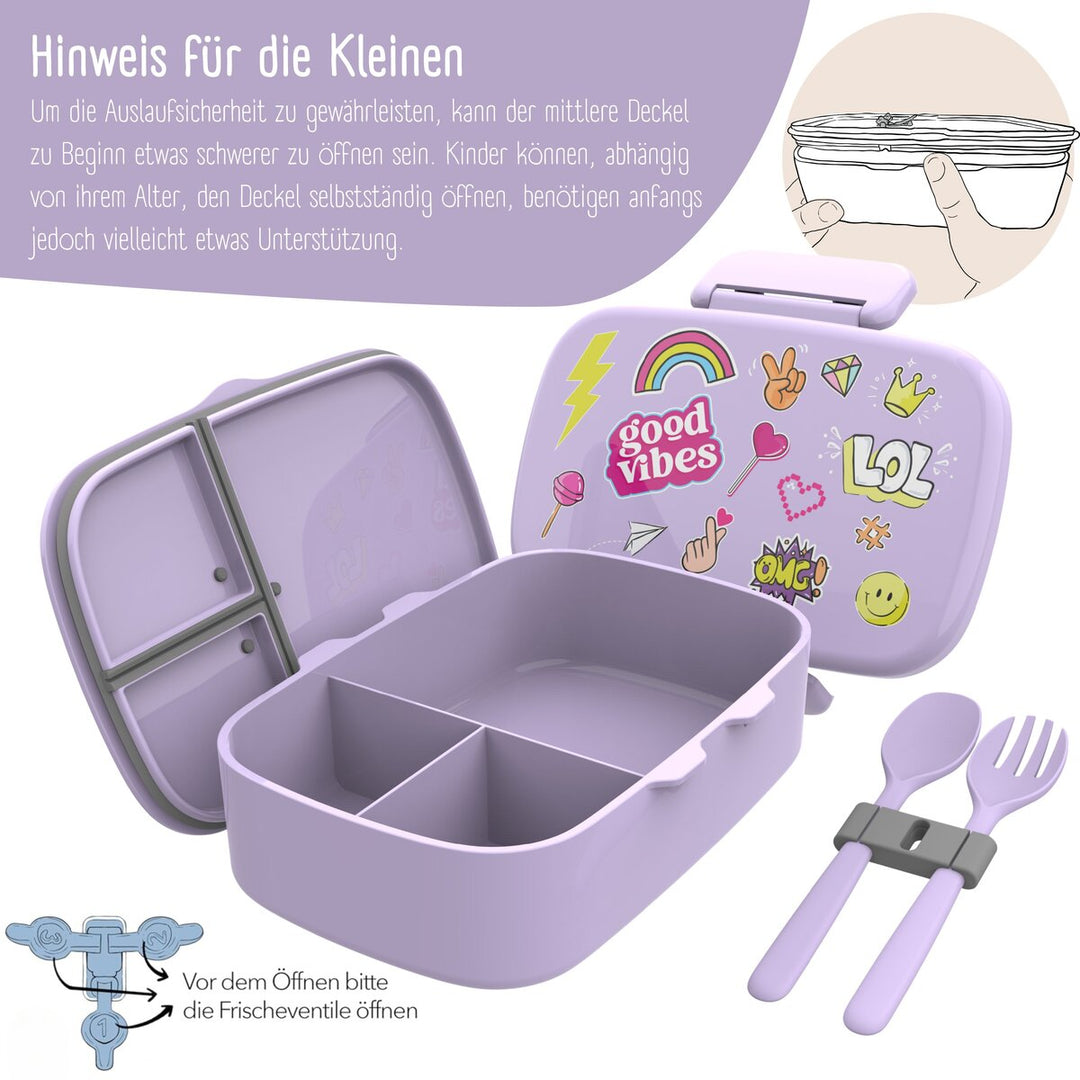 Bearfoot Bento Box-Set inkl. Besteck