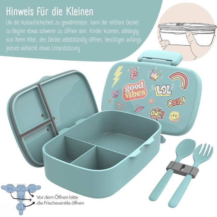 Bearfoot Bento Box-Set inkl. Besteck