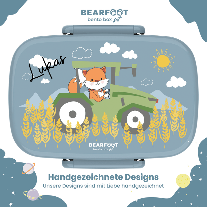 Bearfoot Bento Box-Set inkl. Besteck