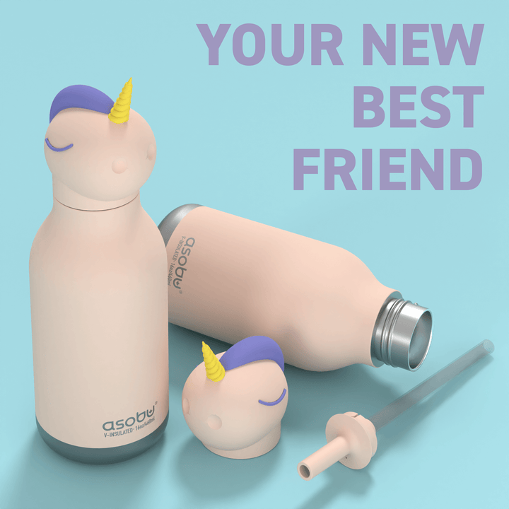 Bestie Edelstahlflaschen | Stylische Tierflaschen | 460ml