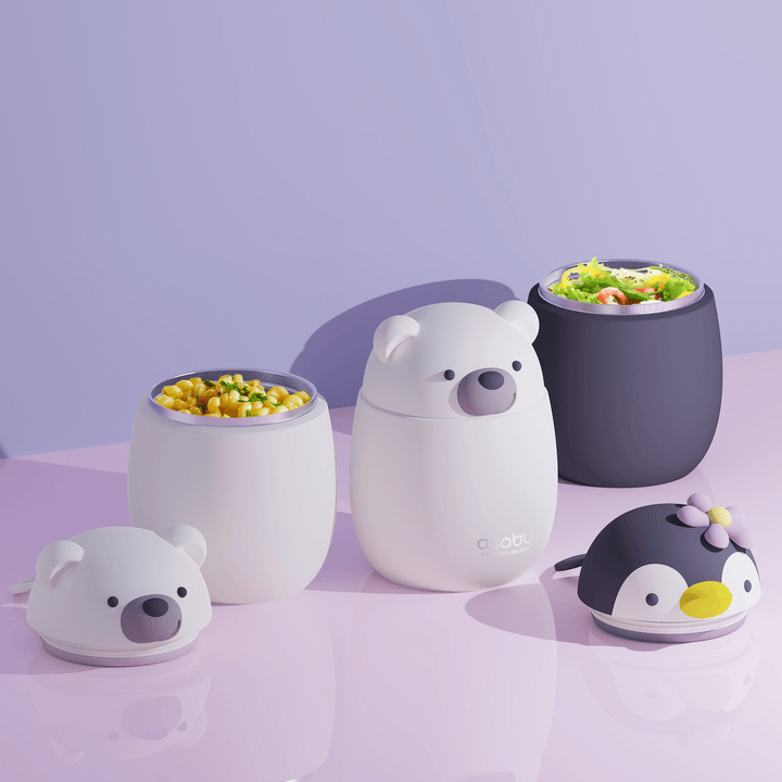 Bestie Food Jar, 600ml | Stylische Tier-Thermobehälter