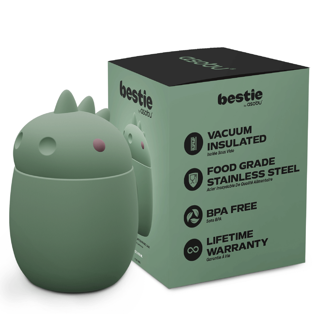 Bestie Food Jar, 600ml | Stylische Tier-Thermobehälter
